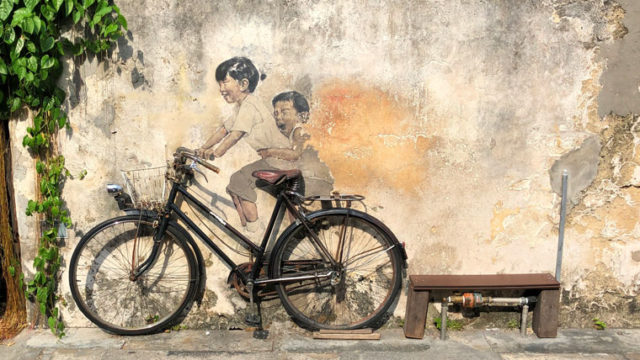 ペナン島ジョージタウンのストリートアート1日巡りの旅を地図付きで完全公開！！｜おひとりさまフリーランス40代の日常ブログ